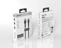 USB Cable Senteo ST-01 3A  Montes Series braided USB-C to Ligtinging 1,2M