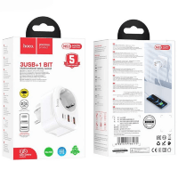 Мережевий Зарядний Пристрій Hoco NS3 Multifunctional 1C2A PD20W