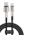 USB Cable Senteo SM-03 6A/66W  Iron Series braided USB-A to USB-C 1M