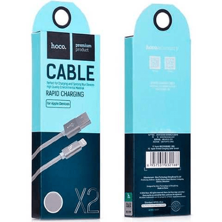 USB Cable Hoco X2 Knitted Lightning